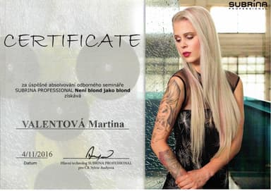 Certifikát 14